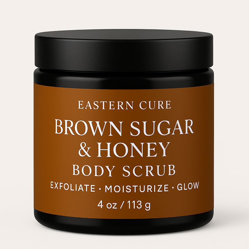 Brown Suger and honey body Scrub